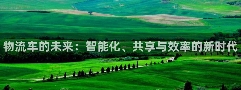 超凡国际登录不上咋回事：物流车的未来