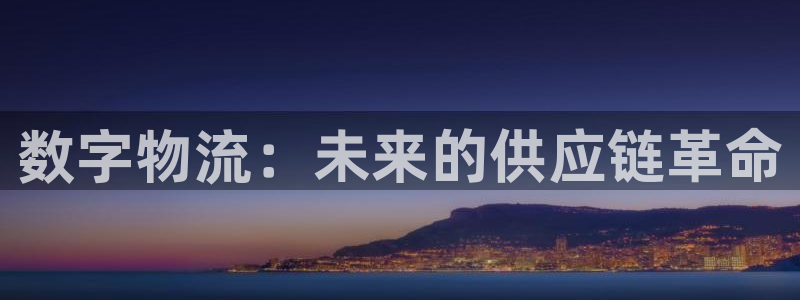 超凡国际百度百科：数字物流：未来的供